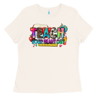 Bone teach your heart out Ladies Tee - NancyCooperArtShop