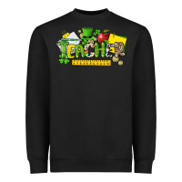 Black Teacher St. Patrick's Day Heavyweight Sweatshirt - HowdyJamesFarm