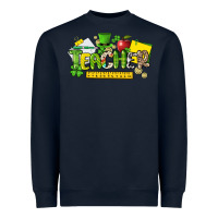 Navy Teacher St. Patrick's Day Heavyweight Sweatshirt - HowdyJamesFarm