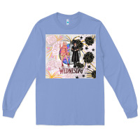 Colony Blue gothic girl and colorful girl best friends with ro Long Sleeve Tee - TumblerDesignByShophia