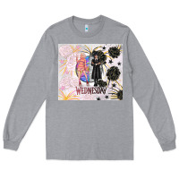 Heather Grey gothic girl and colorful girl best friends with ro Long Sleeve Tee - TumblerDesignByShophia