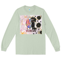 Matcha gothic girl and colorful girl best friends with ro Long Sleeve Tee - TumblerDesignByShophia