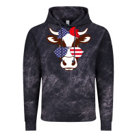 Cow 4th Of July Independence Day Vintage Hoodie | Teevron