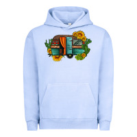 Pigment Grape Ice caravan sunflowers and cactus Urban Hoodie - Artiststas