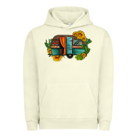 Caravan Sunflowers And Cactus Urban Hoodie | Teevron