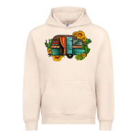 Sandshell caravan sunflowers and cactus Urban Hoodie - Artiststas