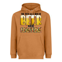 Meerkat The Only c B s I NeedIs Beer And Sunshine Heavyweight Hoodie - CowhideDigitalArt