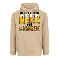 Mushroom The Only c B s I NeedIs Beer And Sunshine Heavyweight Hoodie - CowhideDigitalArt