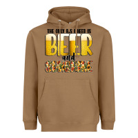 Toasted Coconut The Only c B s I NeedIs Beer And Sunshine Heavyweight Hoodie - CowhideDigitalArt