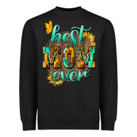 Black Best Mom ever mother's day Heavyweight Sweatshirt - HowdyJamesFarm