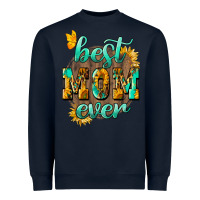 Navy Best Mom ever mother's day Heavyweight Sweatshirt - HowdyJamesFarm