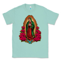 Seafoam Our Lady of Guadalupe Classic Tee - Bettercallsaul