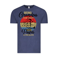 Vintage Denim Being Grandpa İs An Honor Being Papa İs Priceless Vintage Tee - Bettercallsaul
