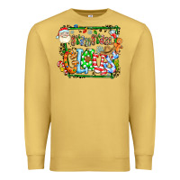 Antique Gold grangaran claus Premium Sweatshirt - CowhideDigitalArt