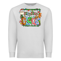 Dove Grey grangaran claus Premium Sweatshirt - CowhideDigitalArt