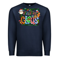 Navy grangaran claus Premium Sweatshirt - CowhideDigitalArt