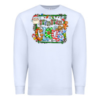 White grangaran claus Premium Sweatshirt - CowhideDigitalArt