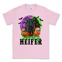 Bubblegum Pink spooky heifer black angus Classic Tee - RanaPortraitStore