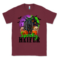 Burgundy spooky heifer black angus Classic Tee - RanaPortraitStore