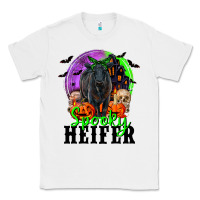 White spooky heifer black angus Classic Tee - RanaPortraitStore