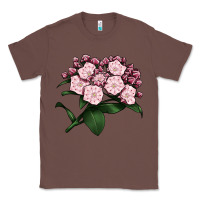Chestnut Mountain Laurel Flower Illustrations Classic Tee - LillyAllenDesigns