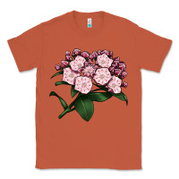Copper Mountain Laurel Flower Illustrations Classic Tee - LillyAllenDesigns