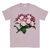 Lilac Mountain Laurel Flower Illustrations Classic Tee - LillyAllenDesigns