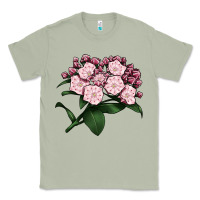 Matcha Mountain Laurel Flower Illustrations Classic Tee - LillyAllenDesigns