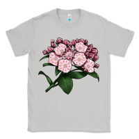 Moon Dust Mountain Laurel Flower Illustrations Classic Tee - LillyAllenDesigns