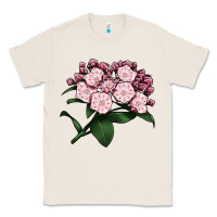 Natural Mountain Laurel Flower Illustrations Classic Tee - LillyAllenDesigns