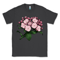 Smoke Mountain Laurel Flower Illustrations Classic Tee - LillyAllenDesigns