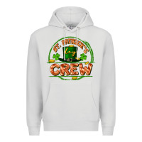Dove Grey St. Patrick's Day crew Premium Hoodie - FaDigitalArtStudio