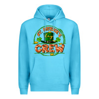 Ocean Blue St. Patrick's Day crew Premium Hoodie - FaDigitalArtStudio