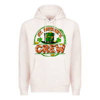 Pale Pink St. Patrick's Day crew Premium Hoodie - FaDigitalArtStudio