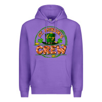 Purple St. Patrick's Day crew Premium Hoodie - FaDigitalArtStudio