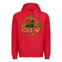 Red St. Patrick's Day crew Premium Hoodie - FaDigitalArtStudio