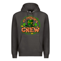 Smoke St. Patrick's Day crew Premium Hoodie - FaDigitalArtStudio