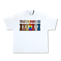 White Togetherwerise Urban Heavy Tee - Bettercallsaul