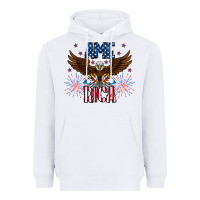 White America eagle Heavyweight Hoodie - CowhideDigitalArt