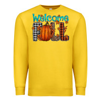 Lemon Welcome Fall Premium Sweatshirt - CowhideDigitalArt