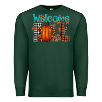 Sports Green Welcome Fall Premium Sweatshirt - CowhideDigitalArt