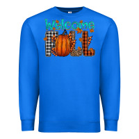 True Royal Welcome Fall Premium Sweatshirt - CowhideDigitalArt