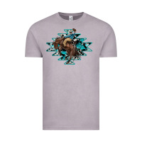 Vintage Zinc western cowboy Vintage Tee - RanaPortraitStore