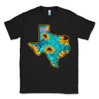 Black Sunflower Turquoise Texas Classic Tee - Bettercallsaul