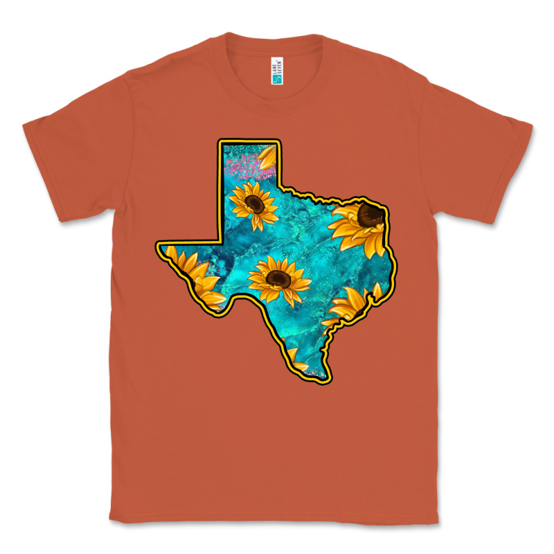 Sunflower Turquoise Texas Classic Tee by Bettercallsaul | Teevron