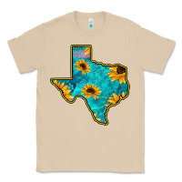 Mushroom Sunflower Turquoise Texas Classic Tee - Bettercallsaul