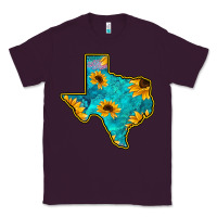 Plum Sunflower Turquoise Texas Classic Tee - Bettercallsaul