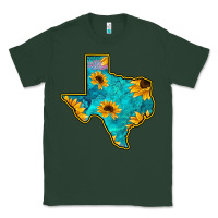 Sports Green Sunflower Turquoise Texas Classic Tee - Bettercallsaul