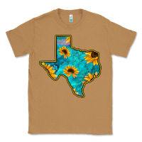 Toasted Coconut Sunflower Turquoise Texas Classic Tee - Bettercallsaul