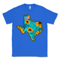 True Royal Sunflower Turquoise Texas Classic Tee - Bettercallsaul